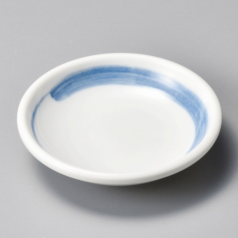 金正陶器 クサビ筋玉渕30皿 1個(ご注文単位1個)【直送品】