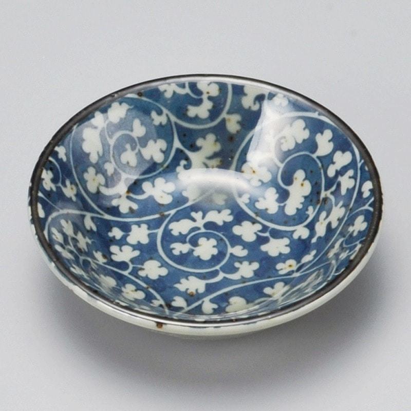 金正陶器 益子唐草3寸深皿 1個(ご注文単位1個)【直送品】