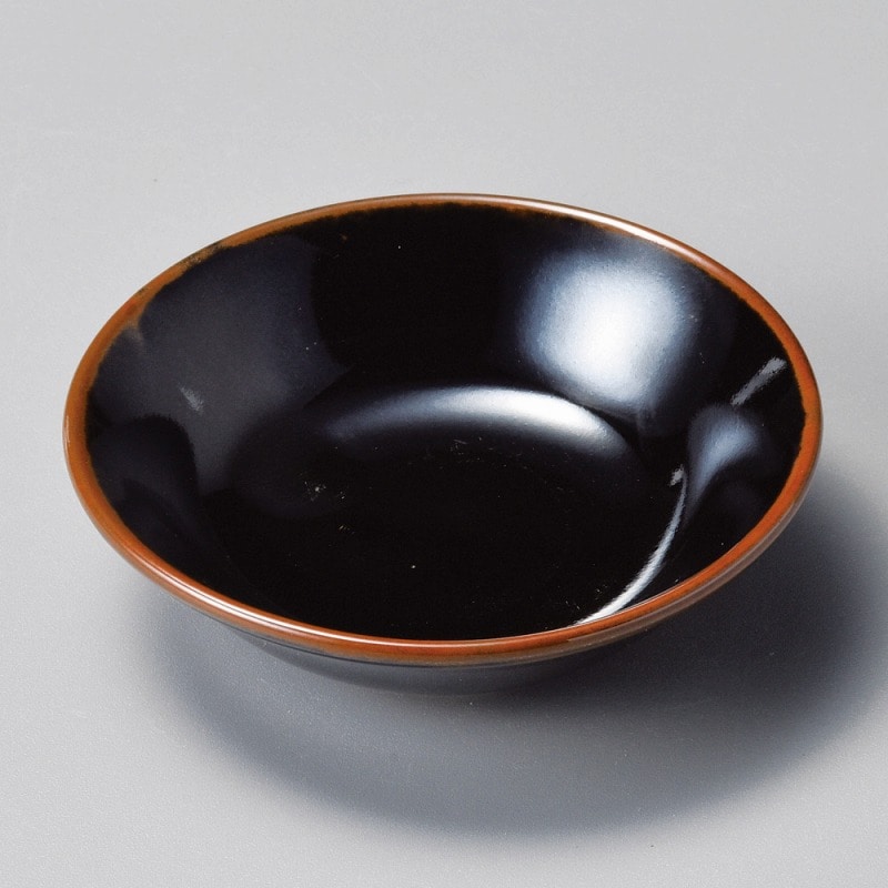 金正陶器 天目深口小皿 1個(ご注文単位1個)【直送品】