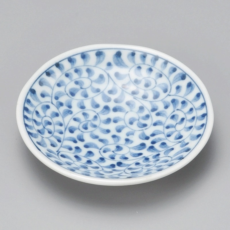 金正陶器 たこ唐草3.0寸皿 1個(ご注文単位1個)【直送品】