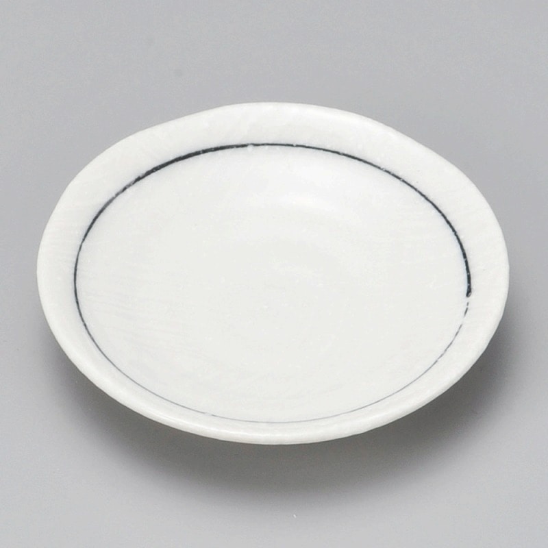 金正陶器 粉引ハケメ3.0皿 1個(ご注文単位1個)【直送品】