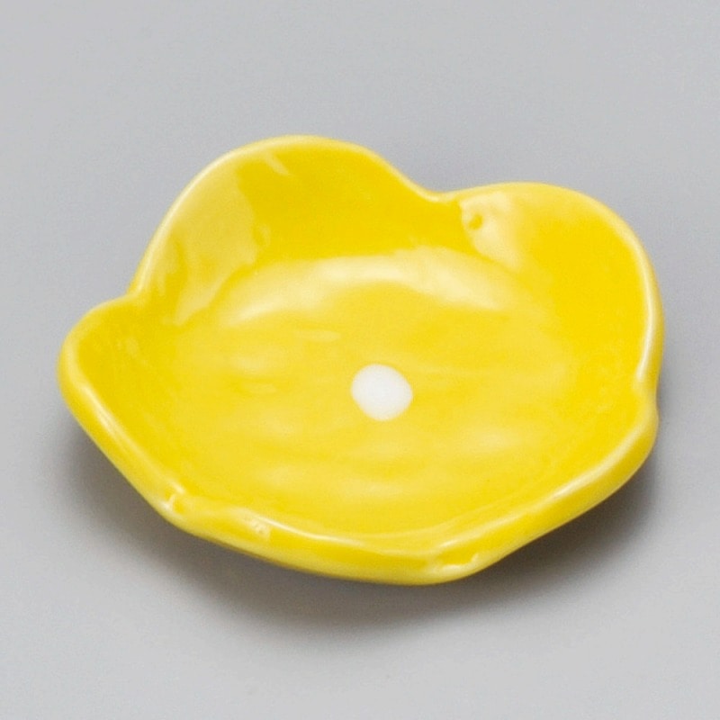 金正陶器 黄梅小皿 1個(ご注文単位1個)【直送品】