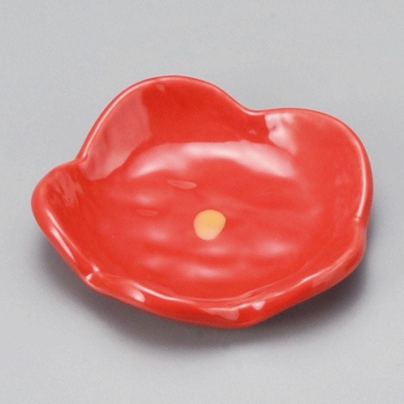 金正陶器 赤梅小皿 1個(ご注文単位1個)【直送品】
