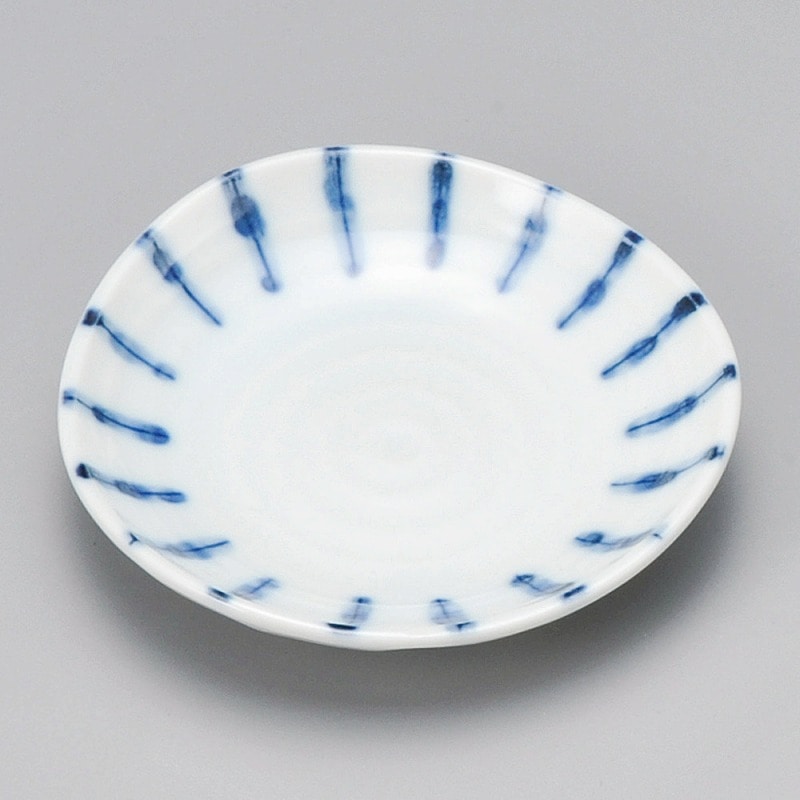 金正陶器 濃十草3.0皿 1個(ご注文単位1個)【直送品】