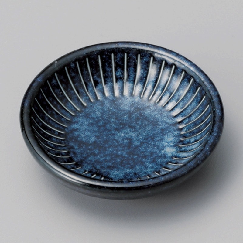 金正陶器 コバルト雲海玉皿 1個(ご注文単位1個)【直送品】
