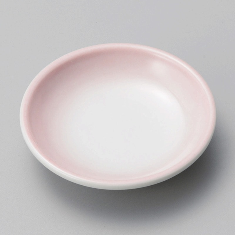 金正陶器 ピンク吹き3.0玉渕皿 1個(ご注文単位1個)【直送品】