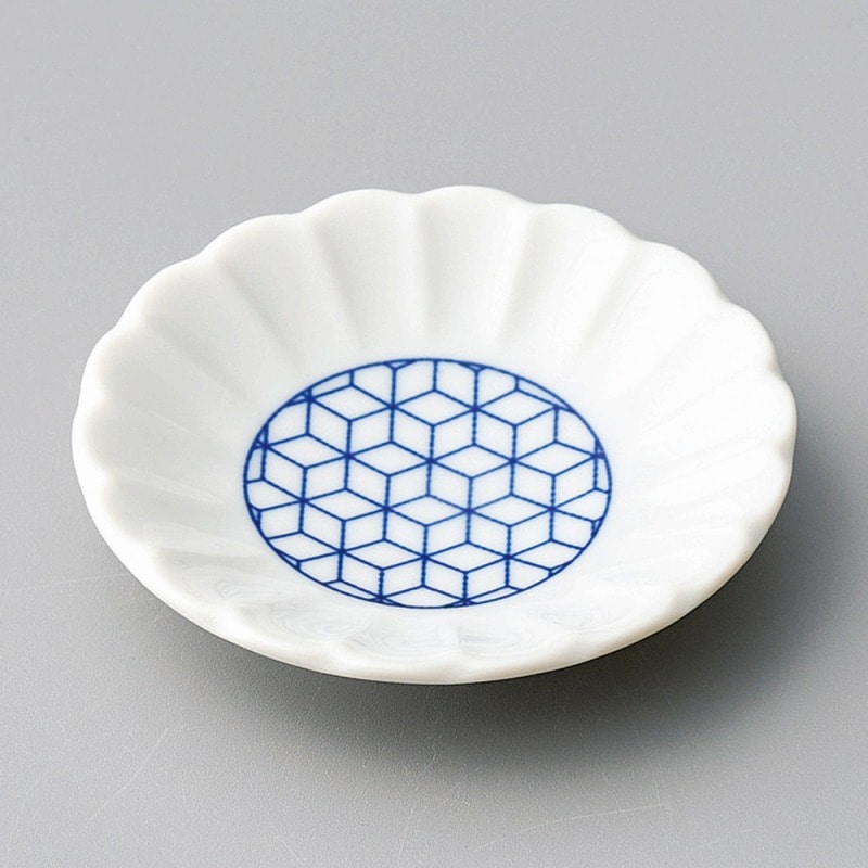 金正陶器 菊割りマス3.0皿 1個(ご注文単位1個)【直送品】