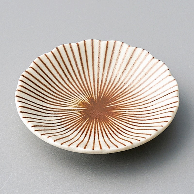 金正陶器 茶線十草こつぶ皿 1個(ご注文単位1個)【直送品】