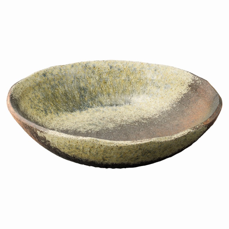 金正陶器 11.0火色灰釉吹大鉢 1個(ご注文単位1個)【直送品】