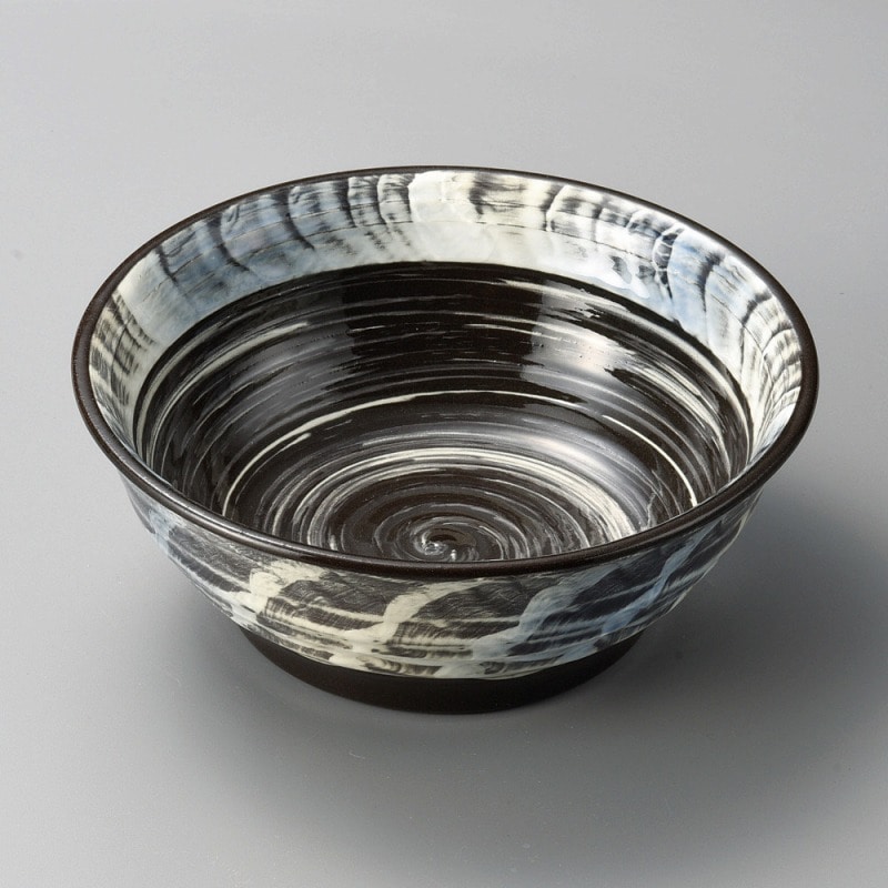 金正陶器 青吹白タタキ8.0大鉢 1個(ご注文単位1個)【直送品】