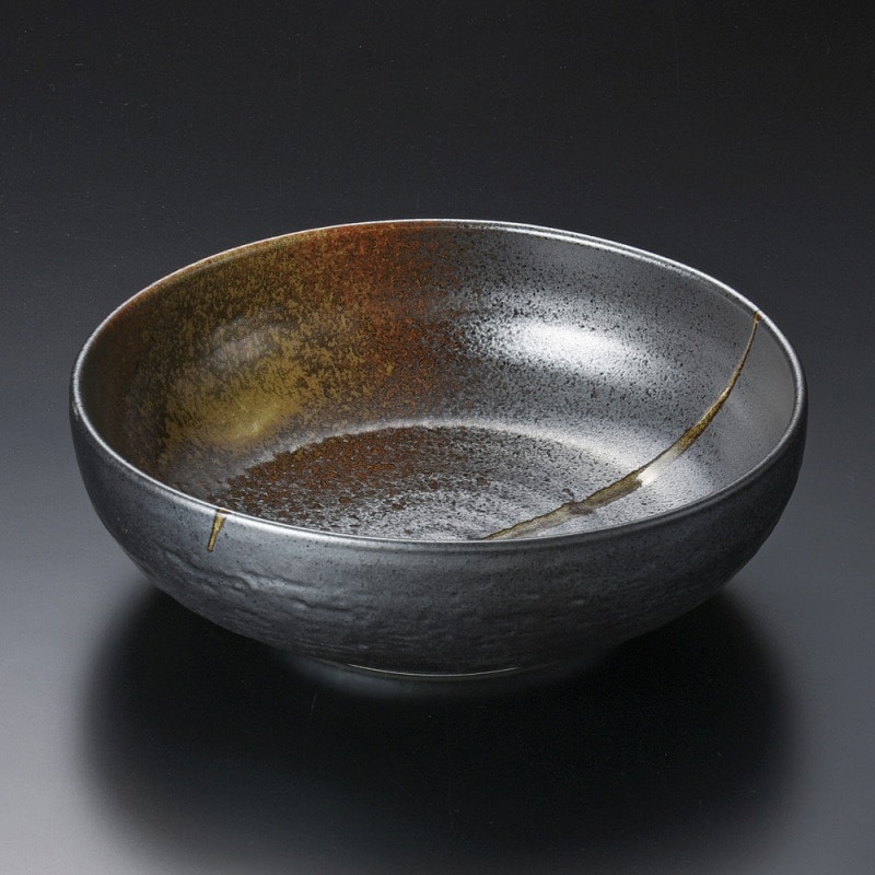金正陶器 南蛮吹流し石目8.0鉢 1個(ご注文単位1個)【直送品】