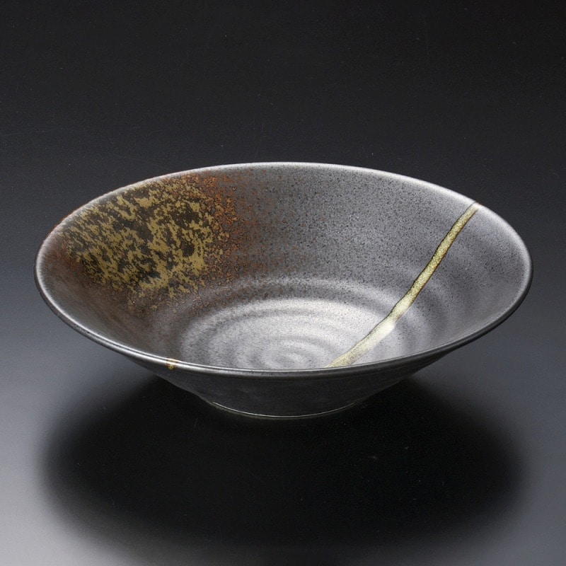 金正陶器 南蛮吹流しリップル8.0鉢 1個(ご注文単位1個)【直送品】
