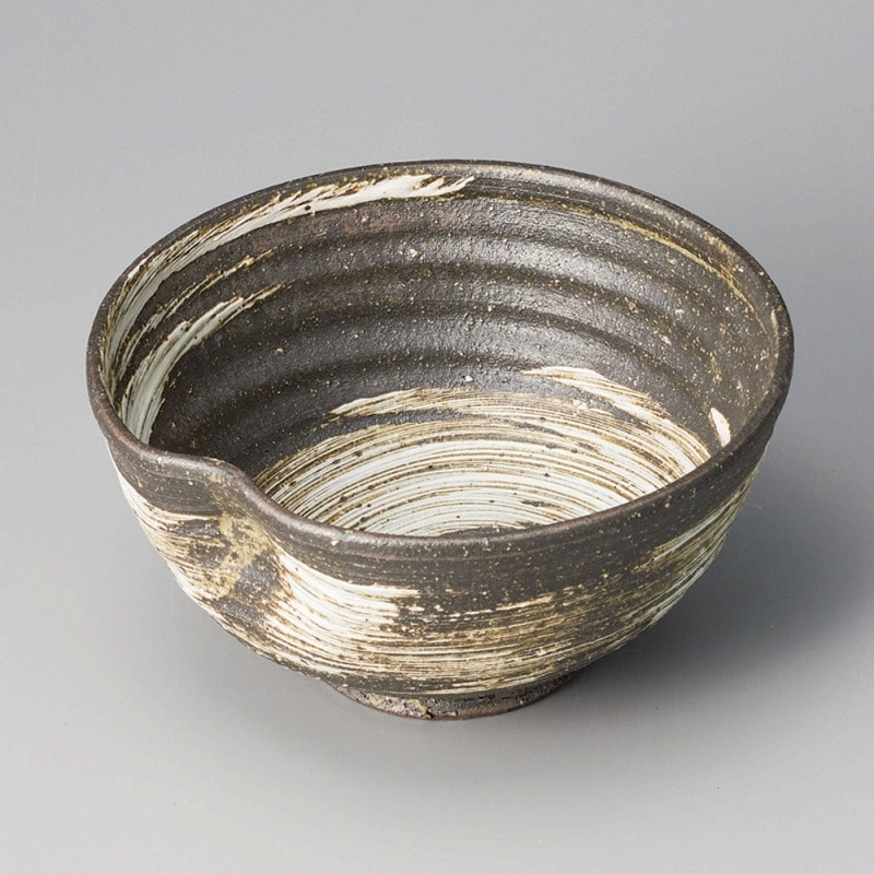 金正陶器 刷毛目6.0鉢 1個(ご注文単位1個)【直送品】