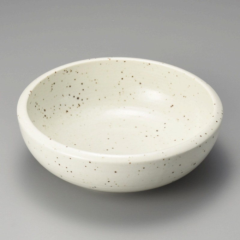 金正陶器 白ゆず粉引8.0鉢 1個(ご注文単位1個)【直送品】