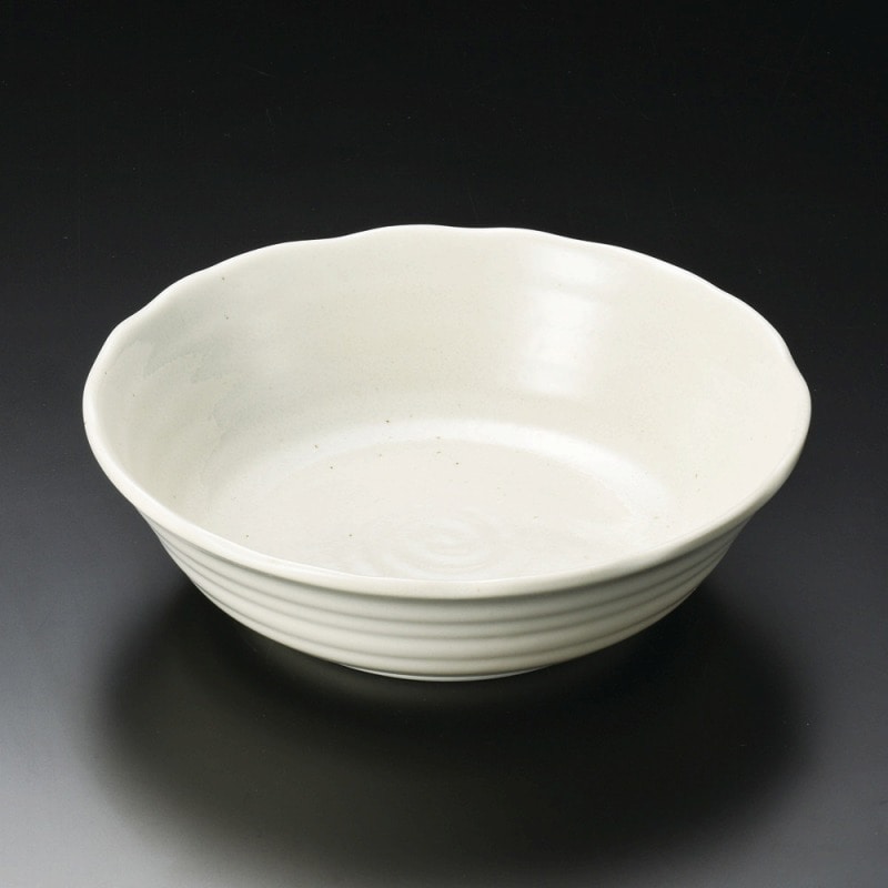 金正陶器 粉引釉4.5鉢 1個(ご注文単位1個)【直送品】