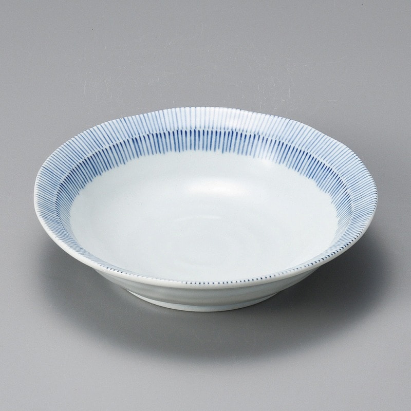 金正陶器 京十草5.0浅丼 1個(ご注文単位1個)【直送品】