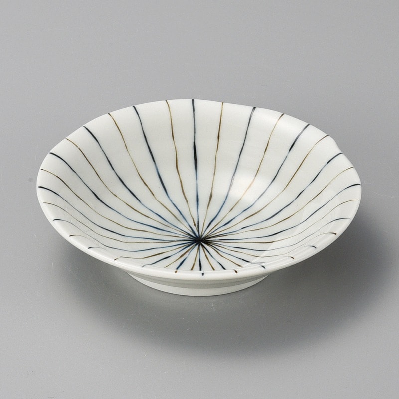 金正陶器 京十草3.3浅鉢 1個(ご注文単位1個)【直送品】