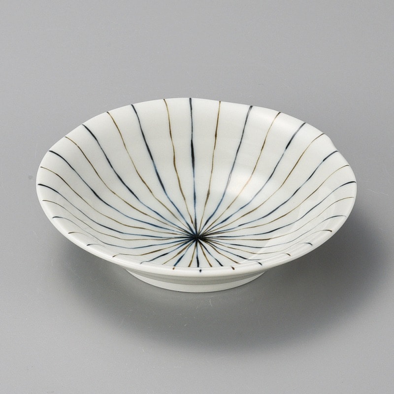 金正陶器 京十草5.0浅鉢 1個(ご注文単位1個)【直送品】
