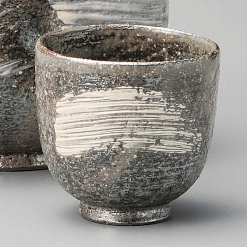 金正陶器 刷毛目ぐい呑 1個(ご注文単位1個)【直送品】