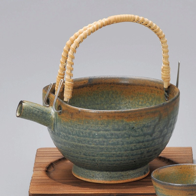 金正陶器 織部伊良保片口冷酒器 1個(ご注文単位1個)【直送品】