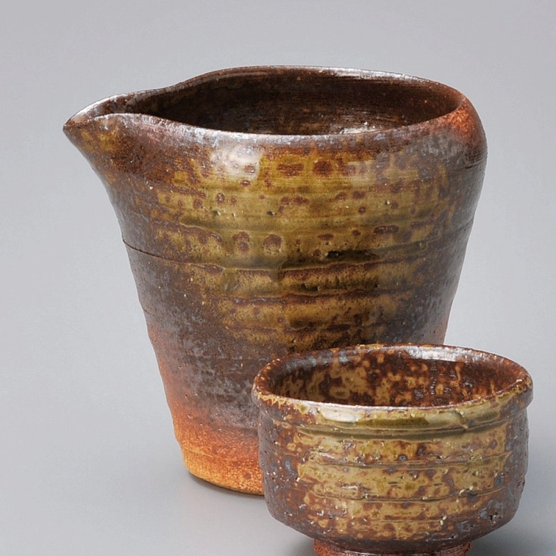 金正陶器 備前灰吹冷酒器 1個(ご注文単位1個)【直送品】