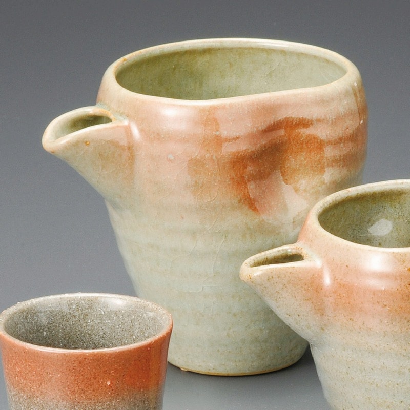 金正陶器 御深井朱冷酒器(大) 1個(ご注文単位1個)【直送品】
