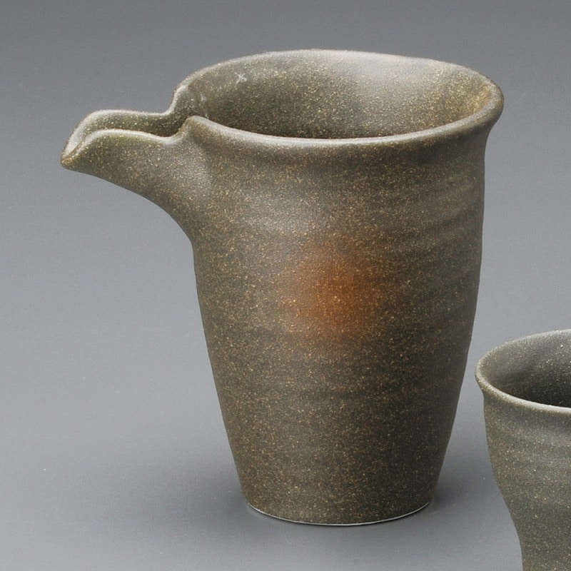 金正陶器 備前風冷酒器 1個(ご注文単位1個)【直送品】