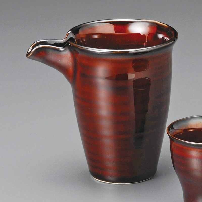金正陶器 うるし釉冷酒器 1個(ご注文単位1個)【直送品】