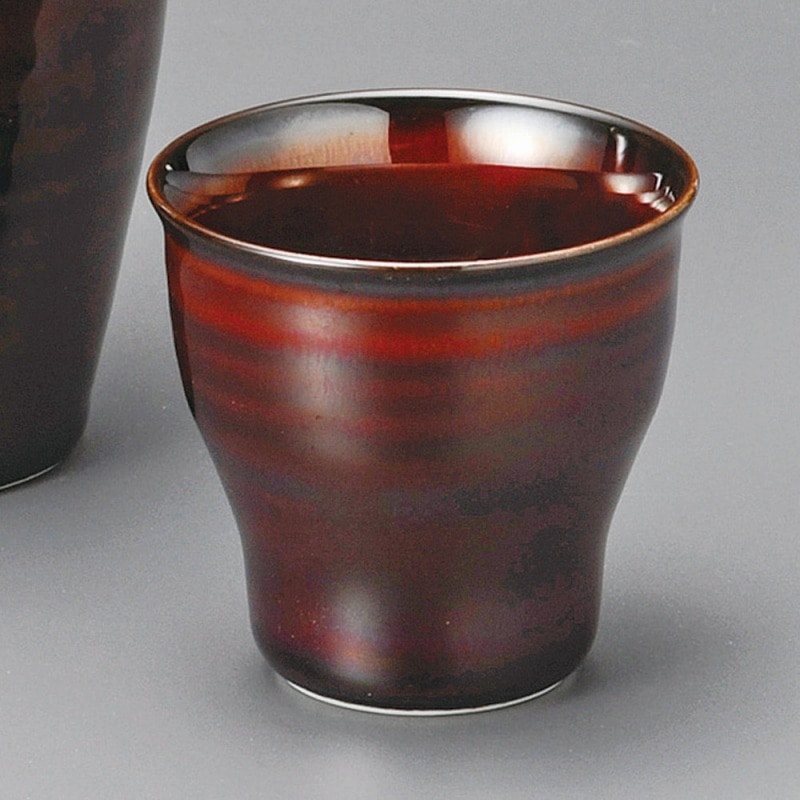 金正陶器 うるし釉冷酒盃 1個(ご注文単位1個)【直送品】
