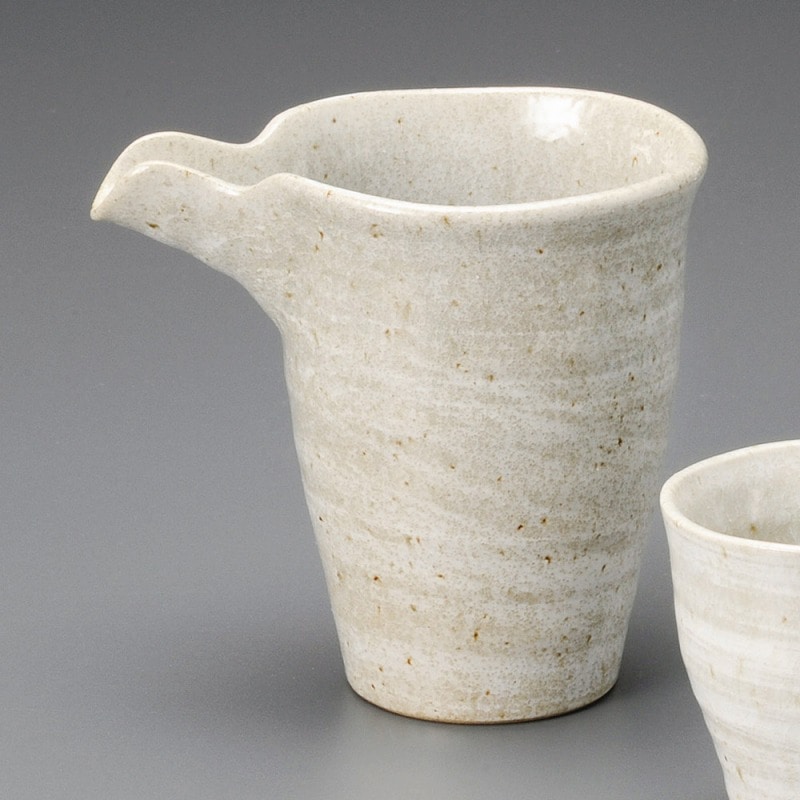 金正陶器 白刷毛冷酒器 1個(ご注文単位1個)【直送品】
