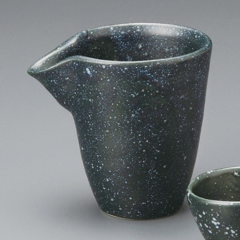 金正陶器 黒銀冷酒器 1個(ご注文単位1個)【直送品】
