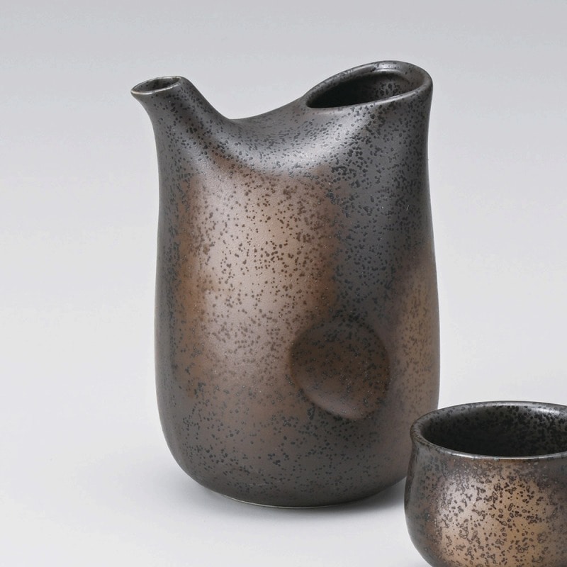 金正陶器 黒曜徳利(大) 1個(ご注文単位1個)【直送品】