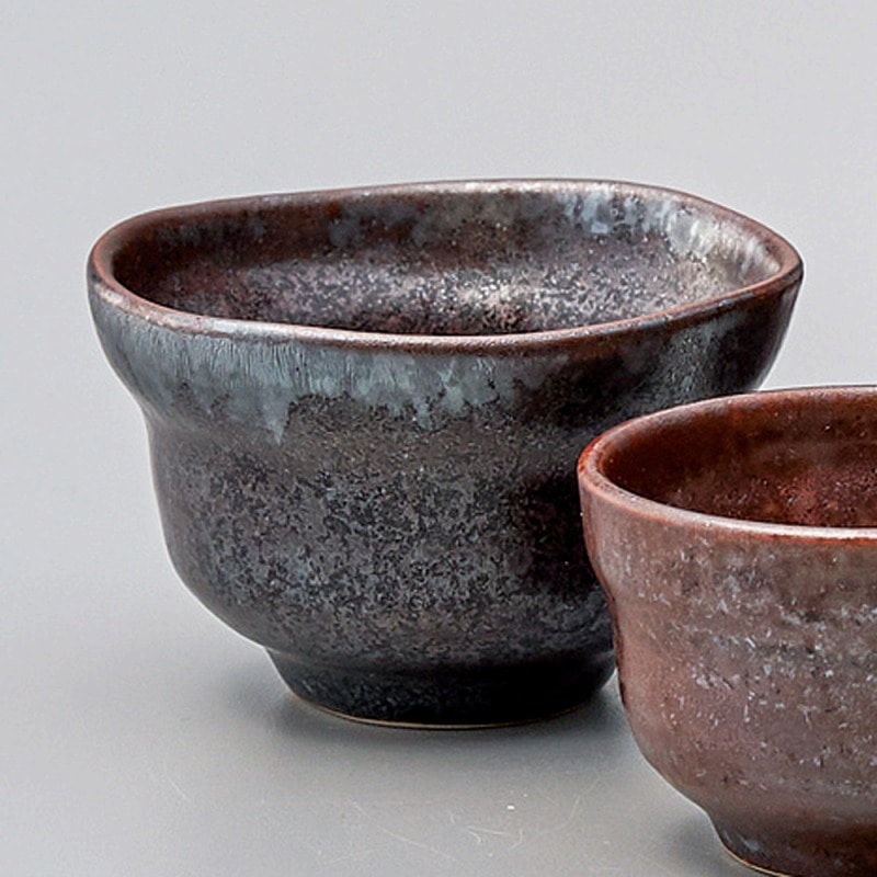 金正陶器 黒鉄グイ呑大 1個(ご注文単位1個)【直送品】