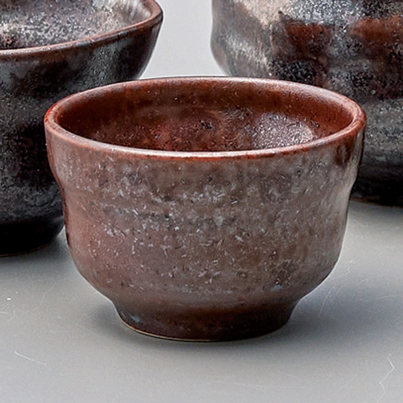 金正陶器 黒鉄グイ呑中 1個(ご注文単位1個)【直送品】