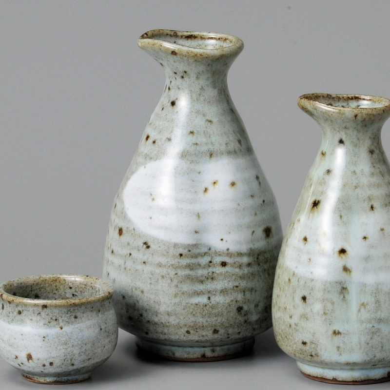 金正陶器 均窯白刷毛大徳利 1個(ご注文単位1個)【直送品】