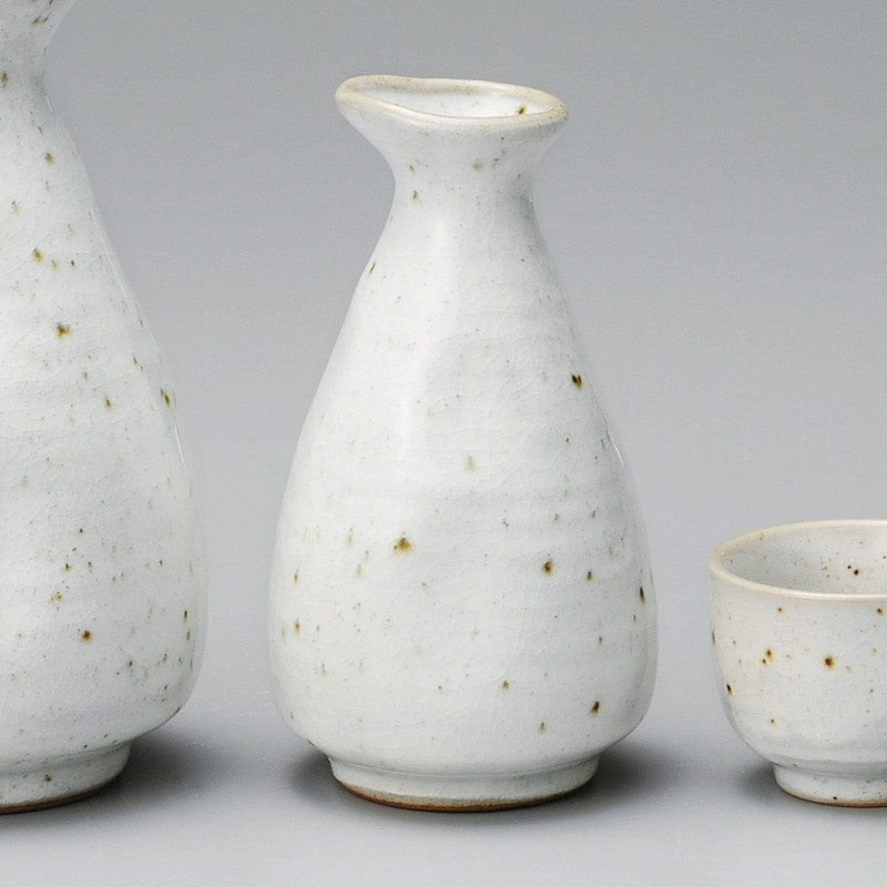 金正陶器 粉引青磁鳶口1号徳利 1個(ご注文単位1個)【直送品】