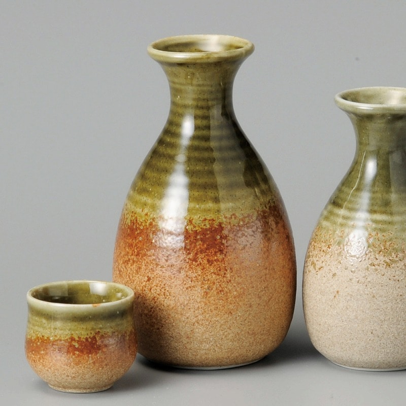 金正陶器 伊賀織部大徳利 1個(ご注文単位1個)【直送品】