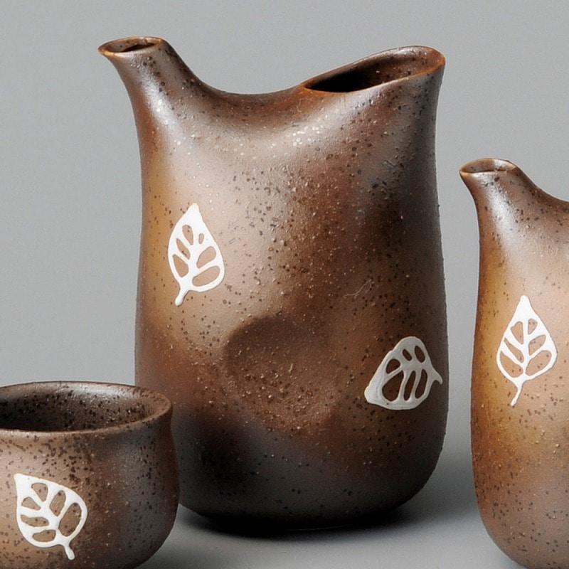 金正陶器 伊賀白葉大徳利 1個(ご注文単位1個)【直送品】