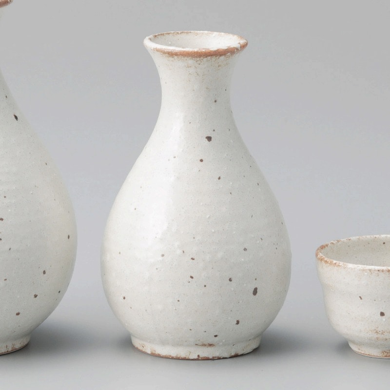 金正陶器 サビ志野1合徳利 1個(ご注文単位1個)【直送品】