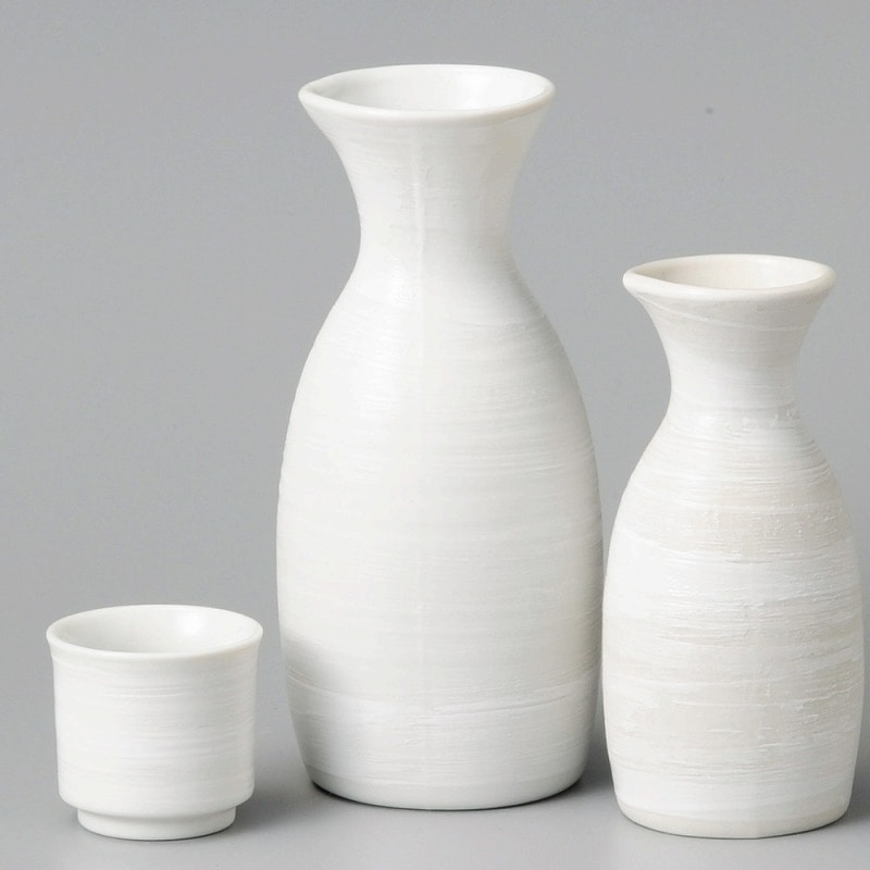 金正陶器 白刷毛目大徳利 1個(ご注文単位1個)【直送品】