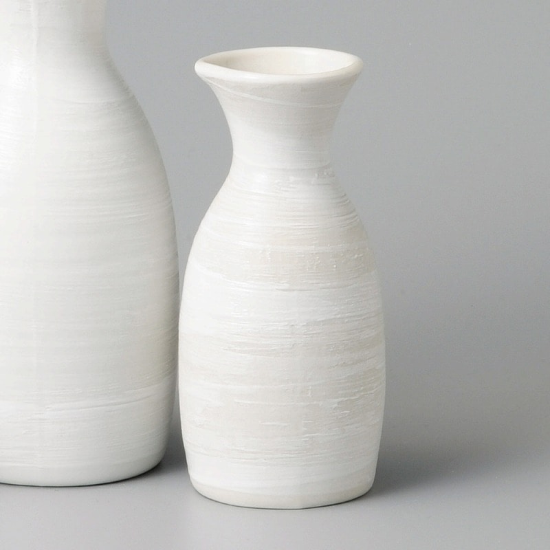 金正陶器 白刷毛目小徳利 1個(ご注文単位1個)【直送品】