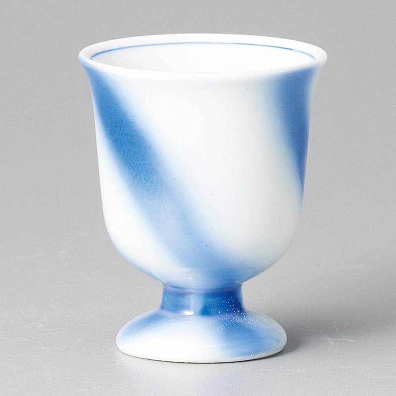 金正陶器 呉須ネジリ食前酒 1個(ご注文単位1個)【直送品】