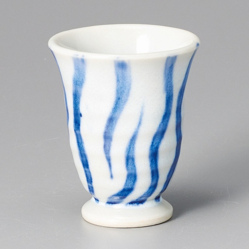 金正陶器 染付流し食前酒 1個(ご注文単位1個)【直送品】