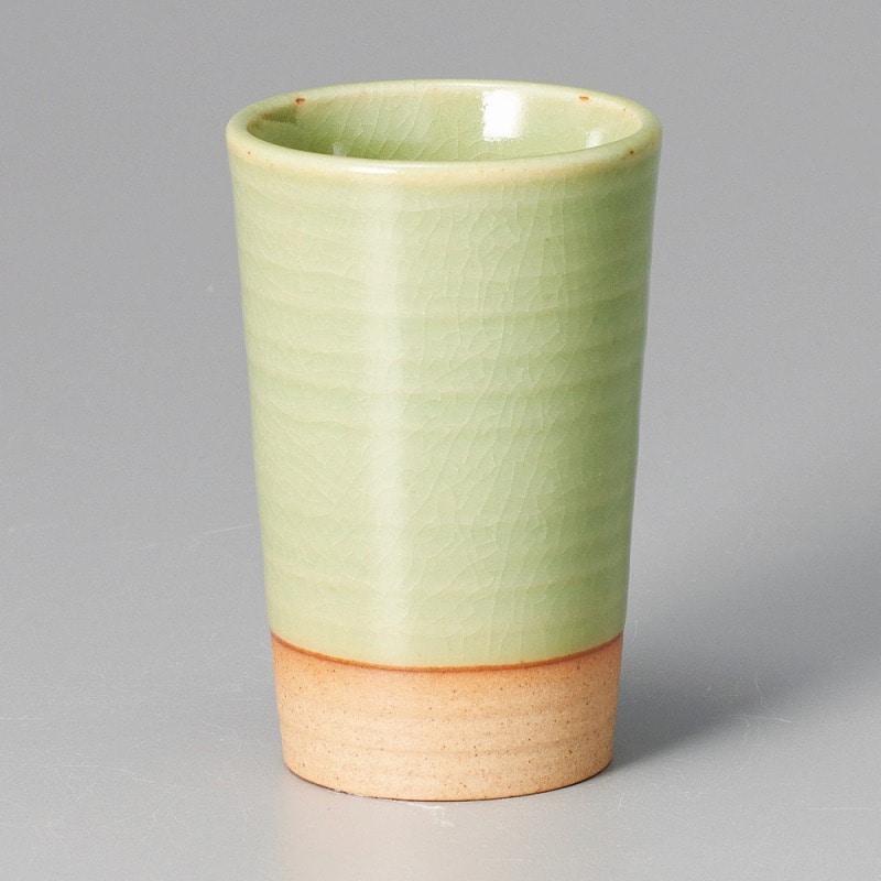 金正陶器 冷酒盃(グリーン) 1個(ご注文単位1個)【直送品】