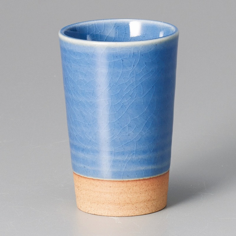 金正陶器 冷酒盃(ブルー) 1個(ご注文単位1個)【直送品】