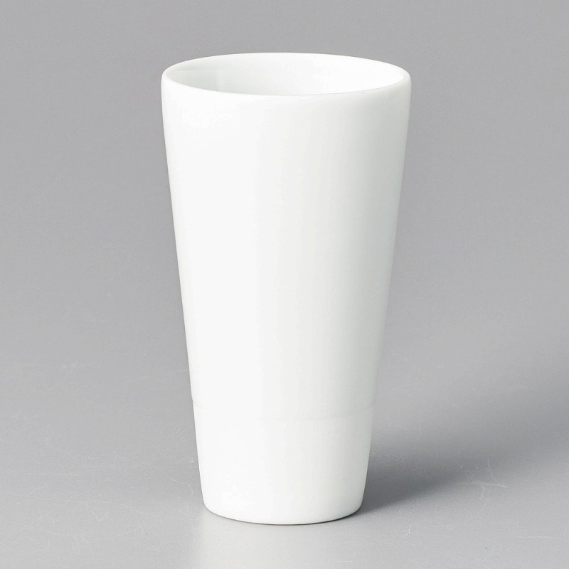 金正陶器 白磁一献盃ストレート 1個(ご注文単位1個)【直送品】