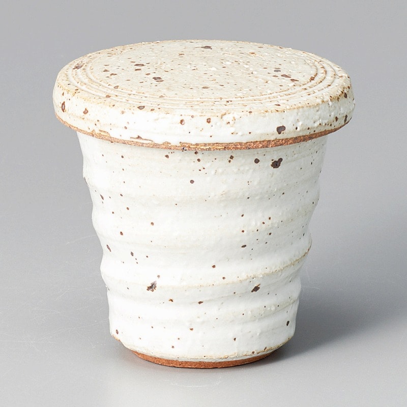金正陶器 白釉ヒレ酒(手造り) 1個(ご注文単位1個)【直送品】