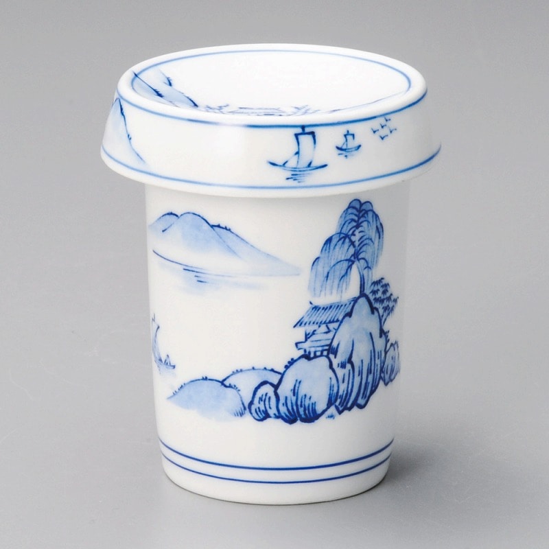 金正陶器 内外山水ひれ酒 1個(ご注文単位1個)【直送品】