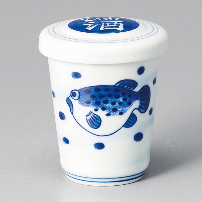 金正陶器 ひれ酒フグ(蓋丈) ※蓋のみ1個(ご注文単位1個)【直送品】