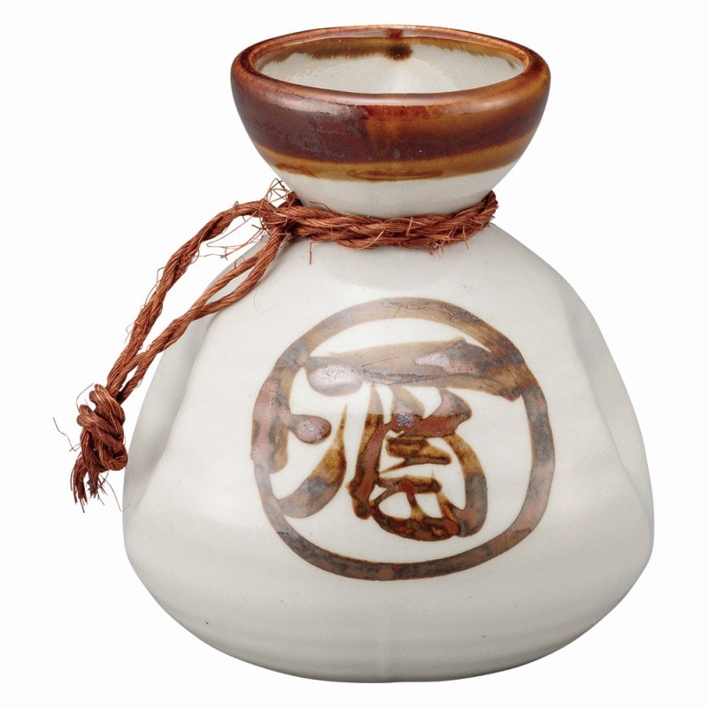 金正陶器 丸酒巾着2号徳利 1個(ご注文単位1個)【直送品】